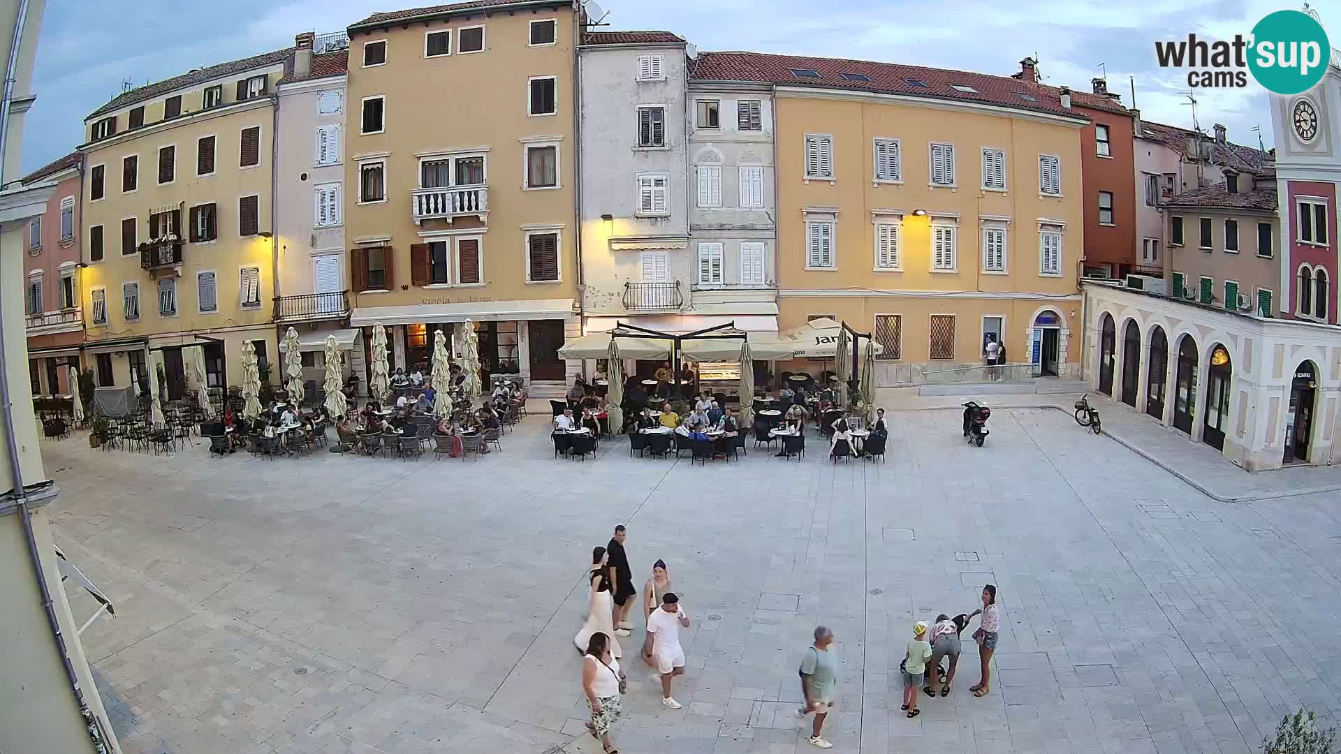 Webcam Rovinj Centre – Place Principale