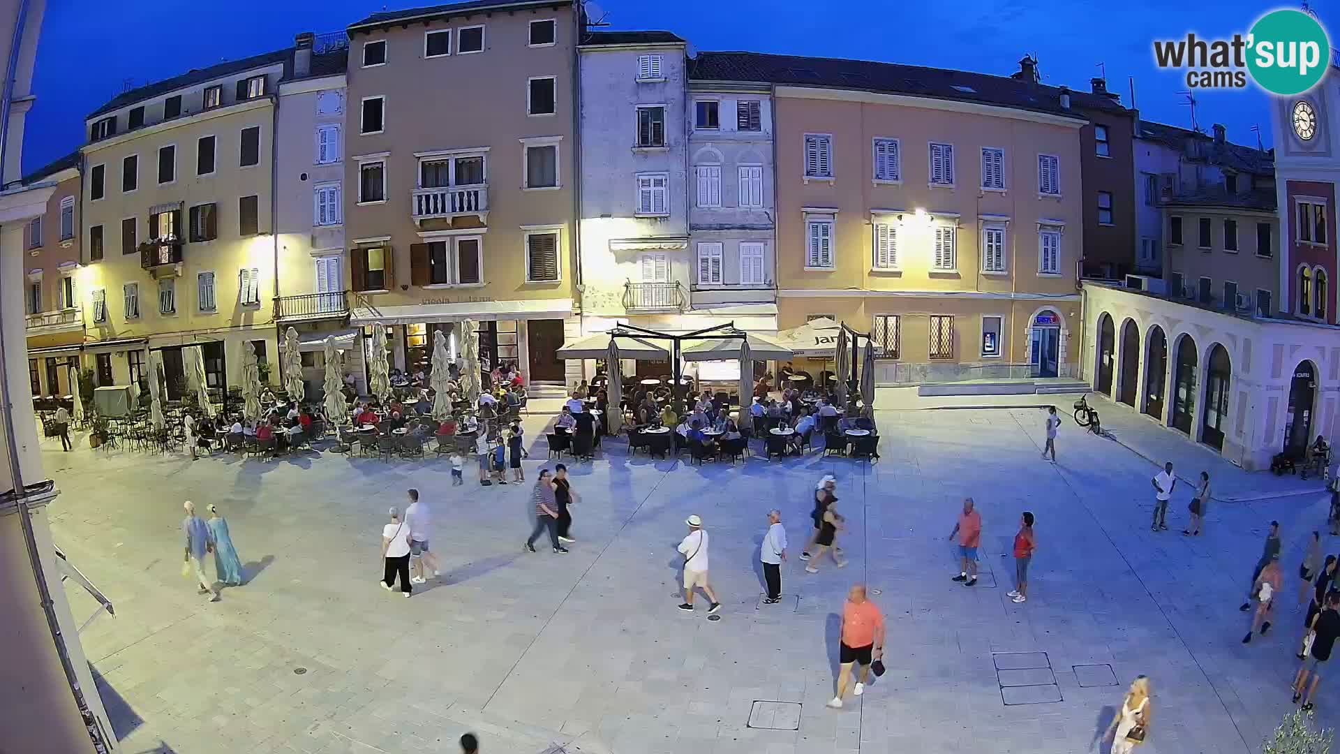 Webcam Rovinj Center – Plaza Principal