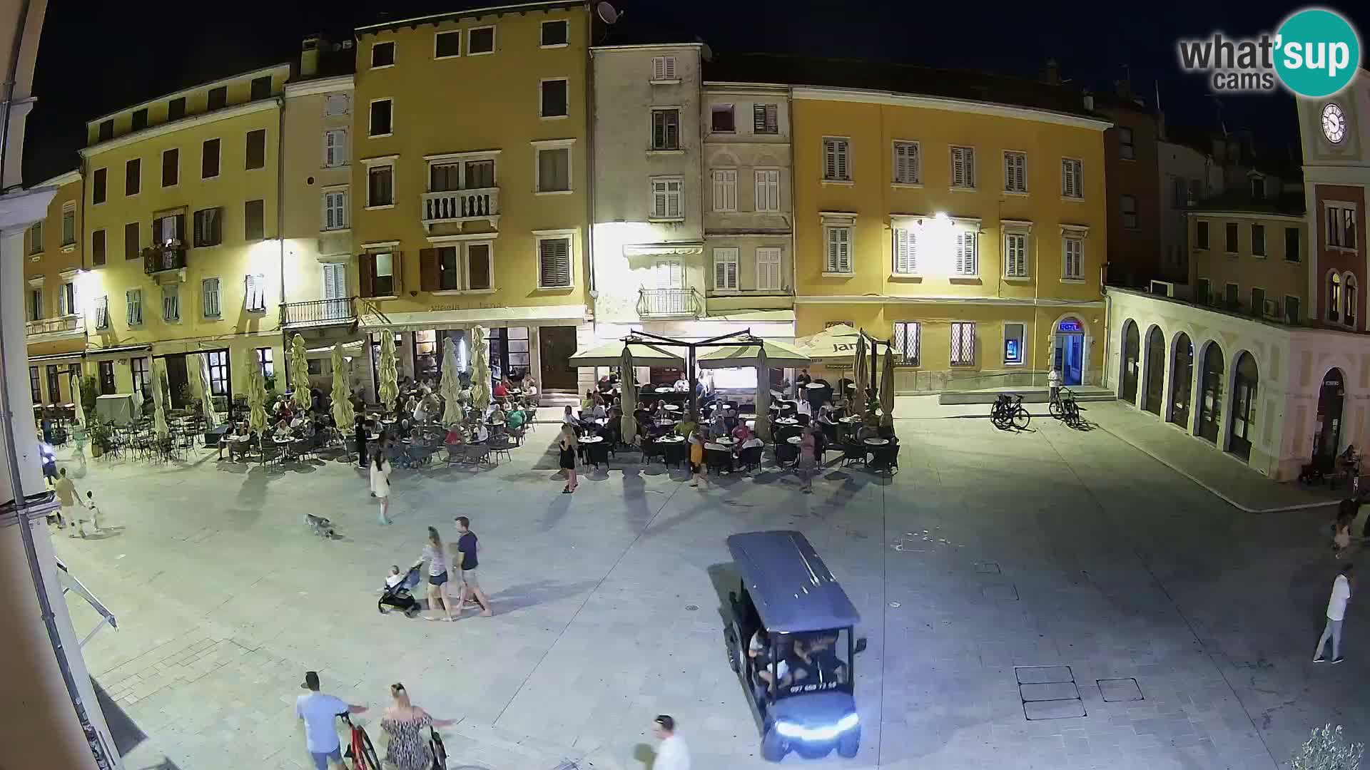 Webcam Rovinj Zentrum – Hauptplatz in Echtzeit