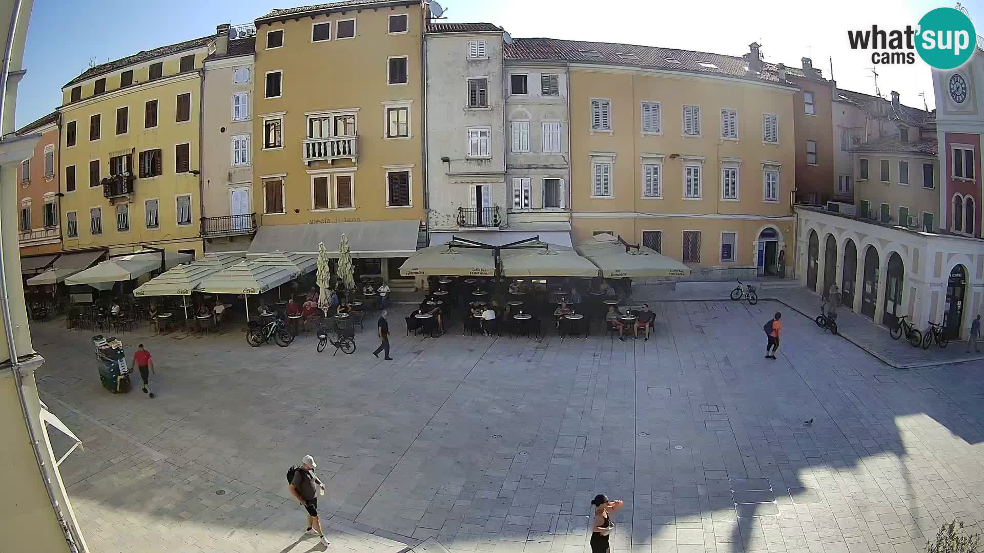 Webcam Rovinj Center – Plaza Principal