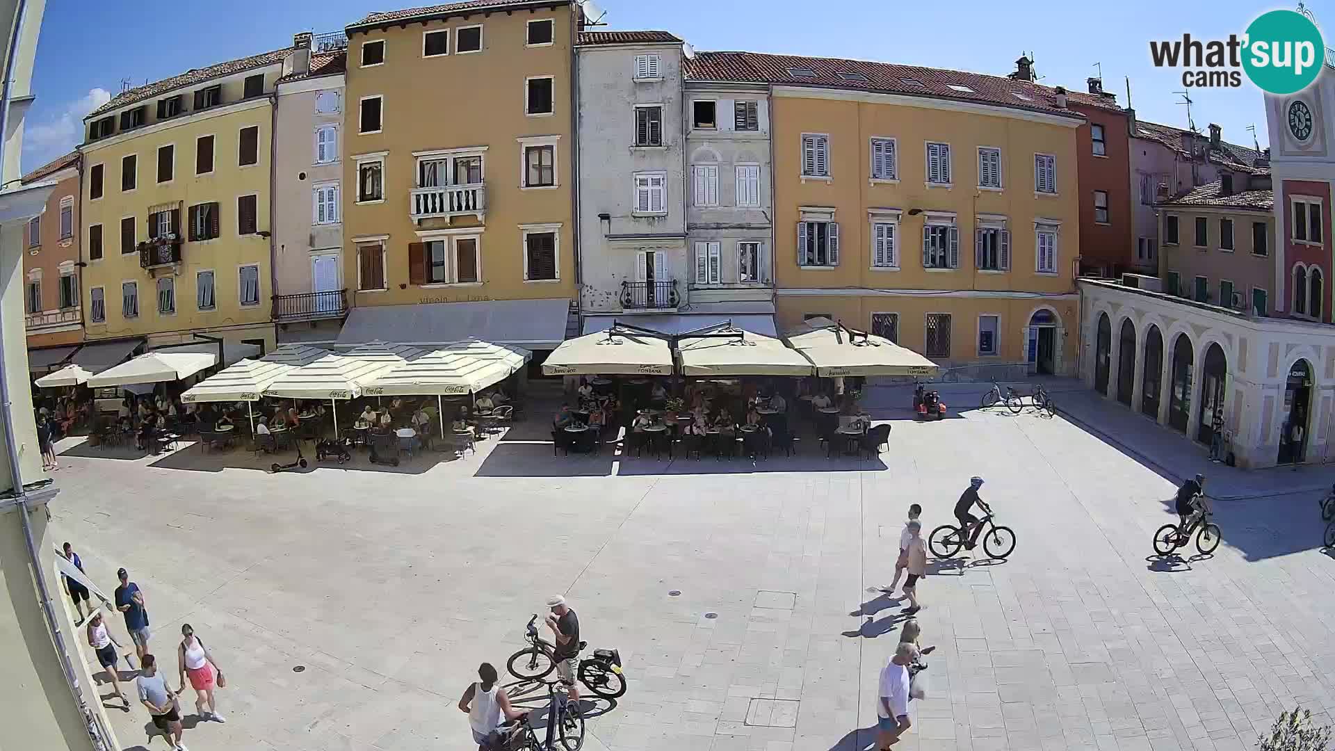 Webcam Rovinj Centar – glavni trg