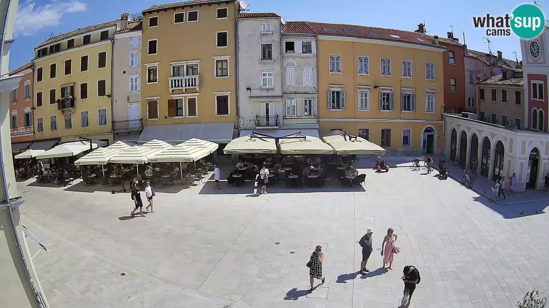 Spletna kamera Rovinj Center – Glavni trg