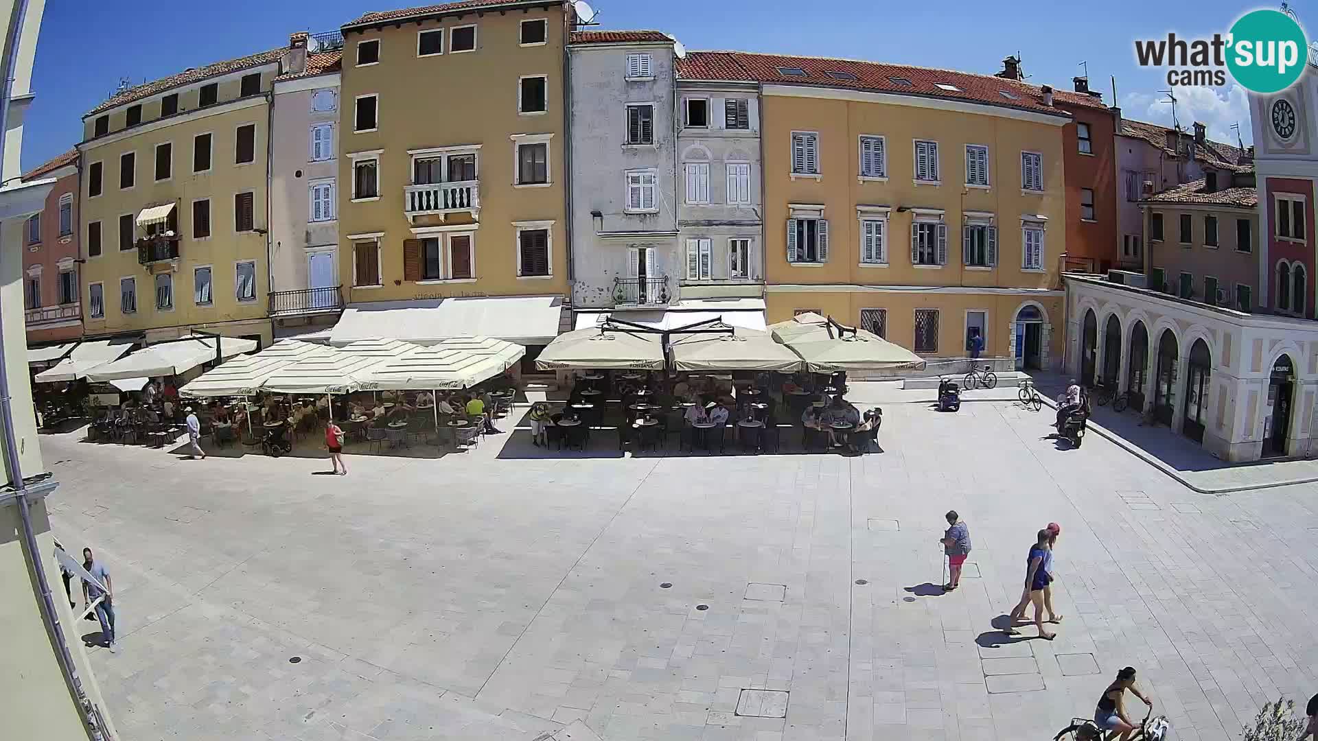 Webcam Rovinj Centar – glavni trg