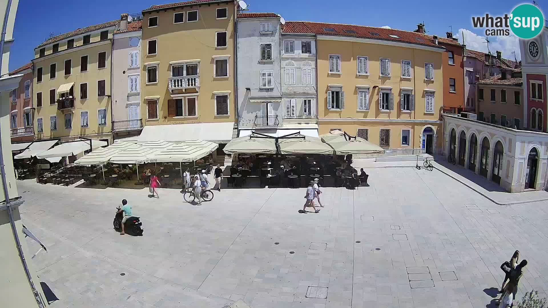 Webcam Rovinj Centar – glavni trg
