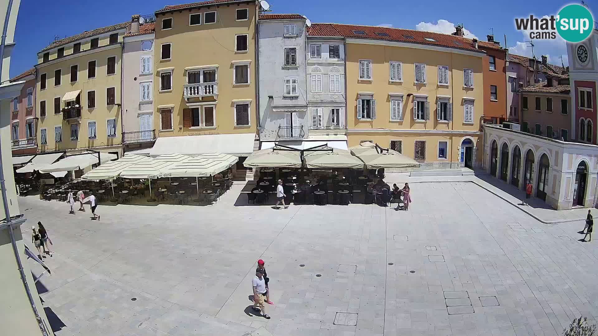 Rovinj Center Webcam – Main Square