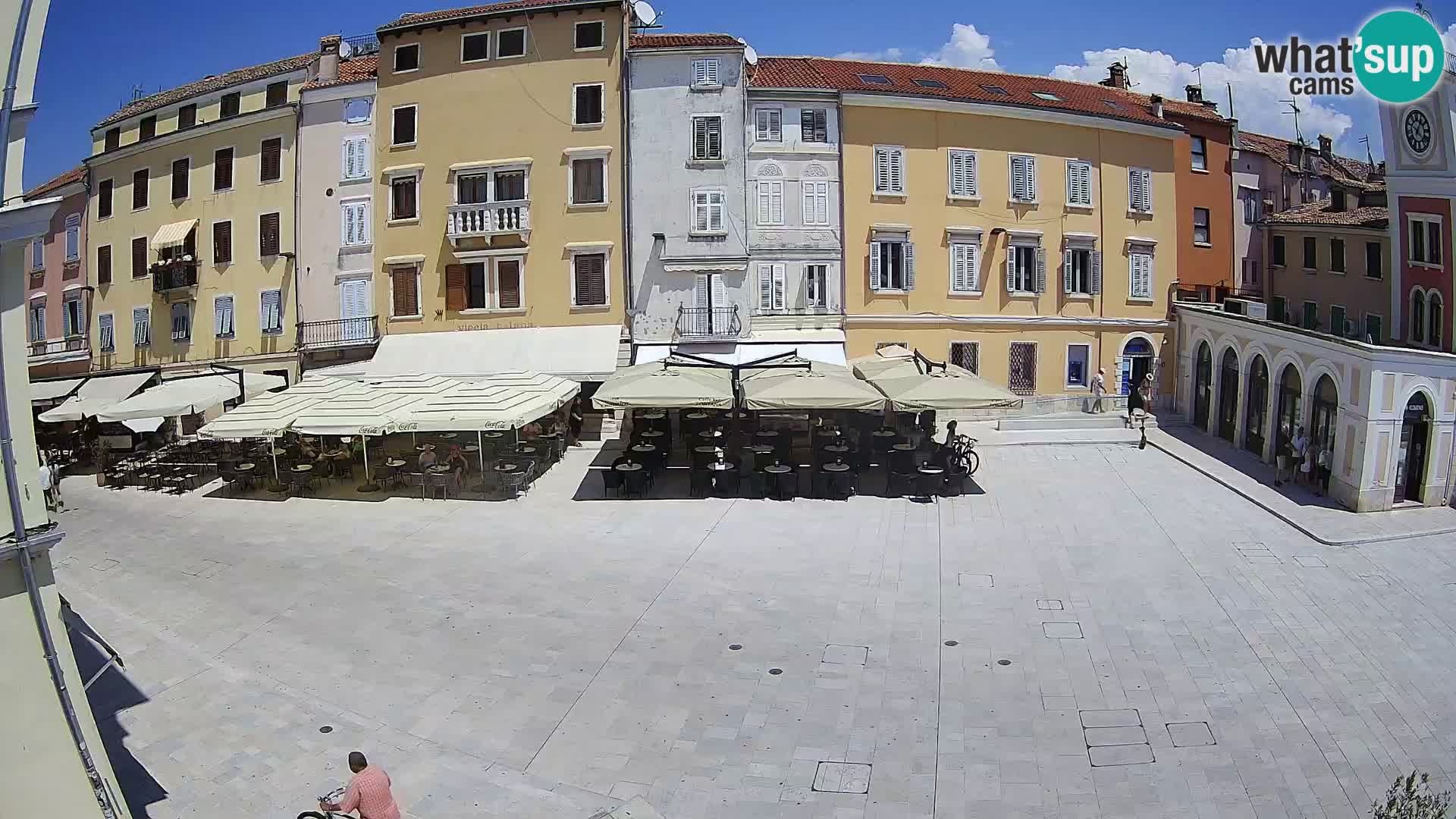 Webcam Rovinj Centre – Place Principale