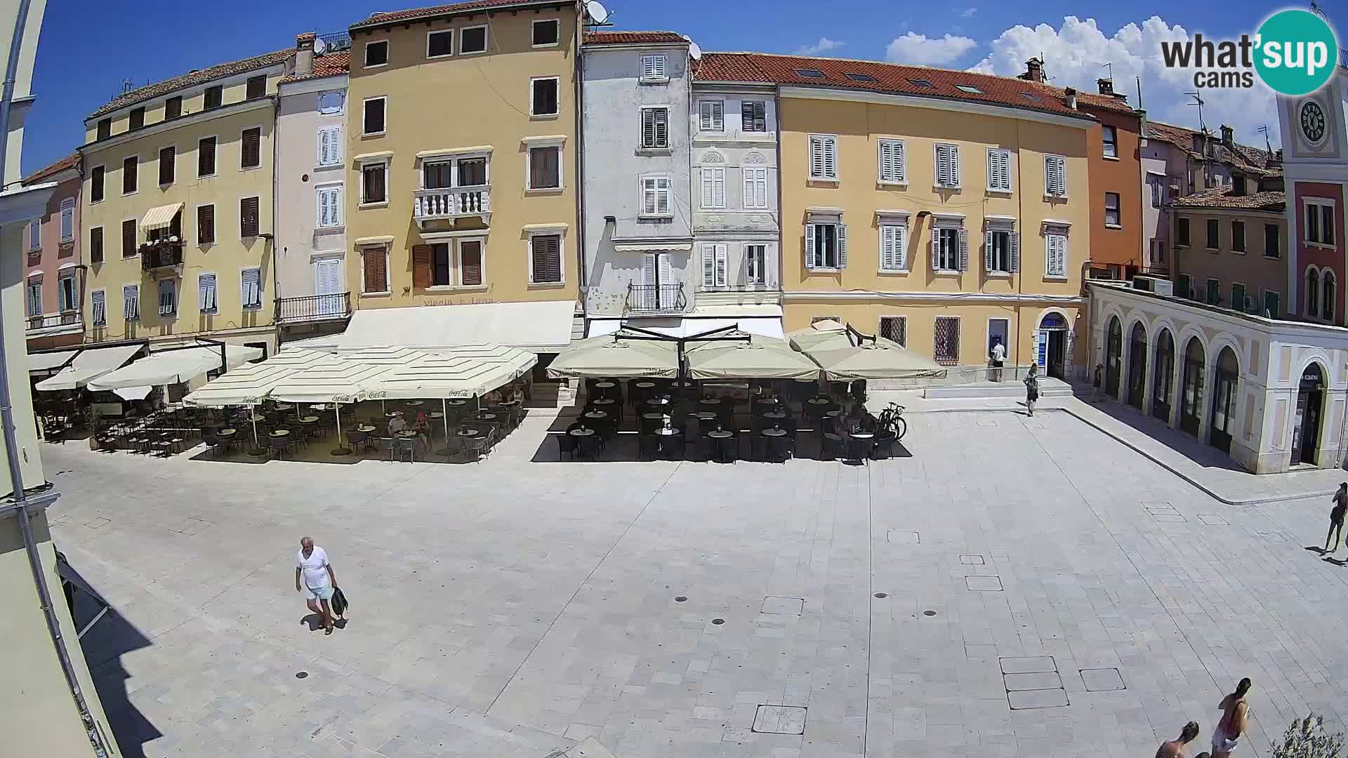 Spletna kamera Rovinj Center – Glavni trg