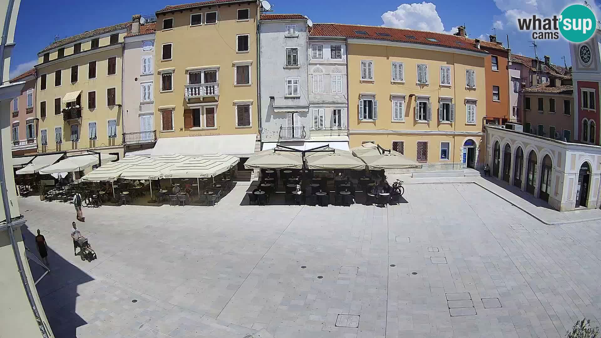 Webcam Rovinj Centre – Place Principale