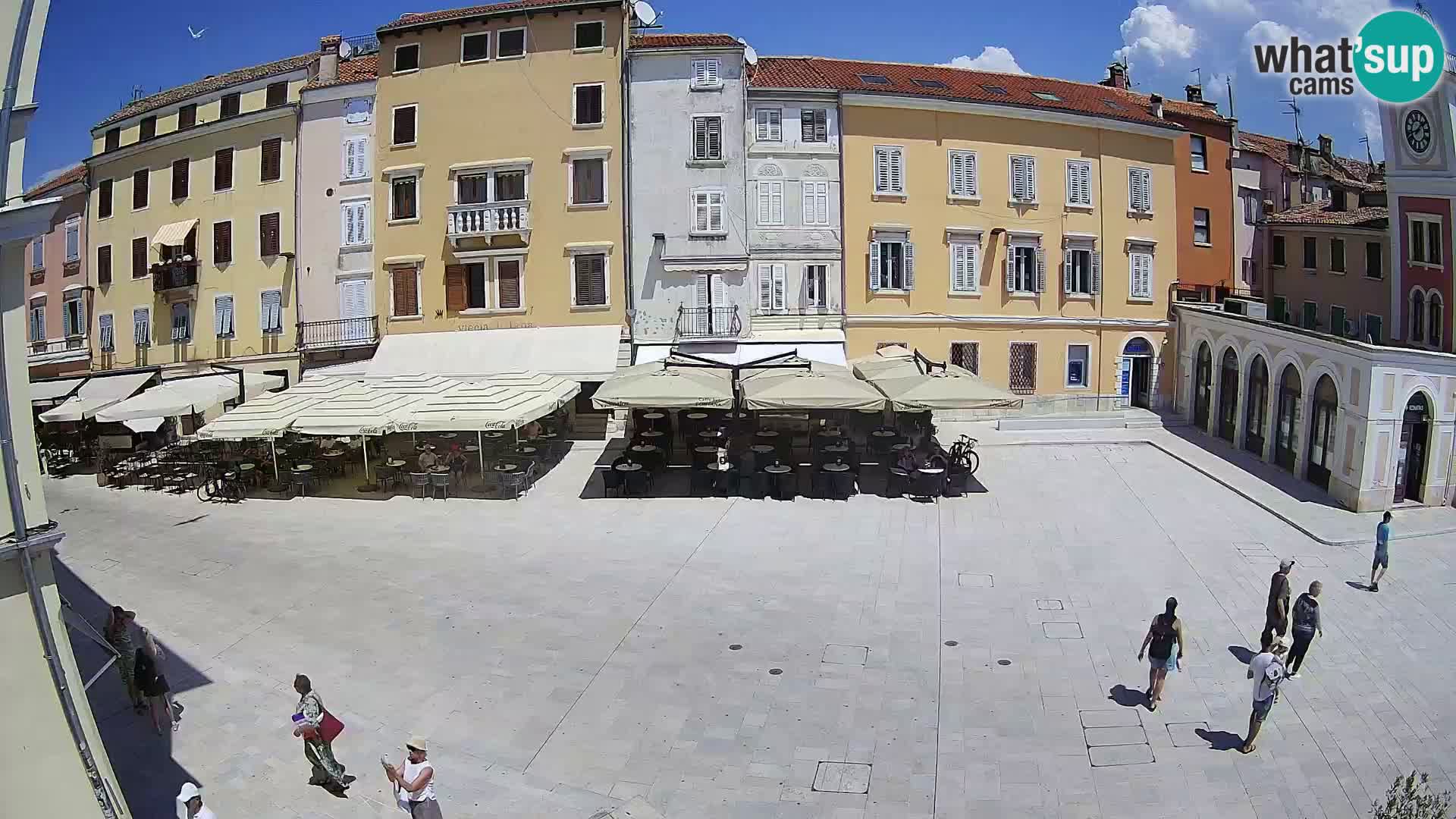 Webcam Rovinj Center – Plaza Principal