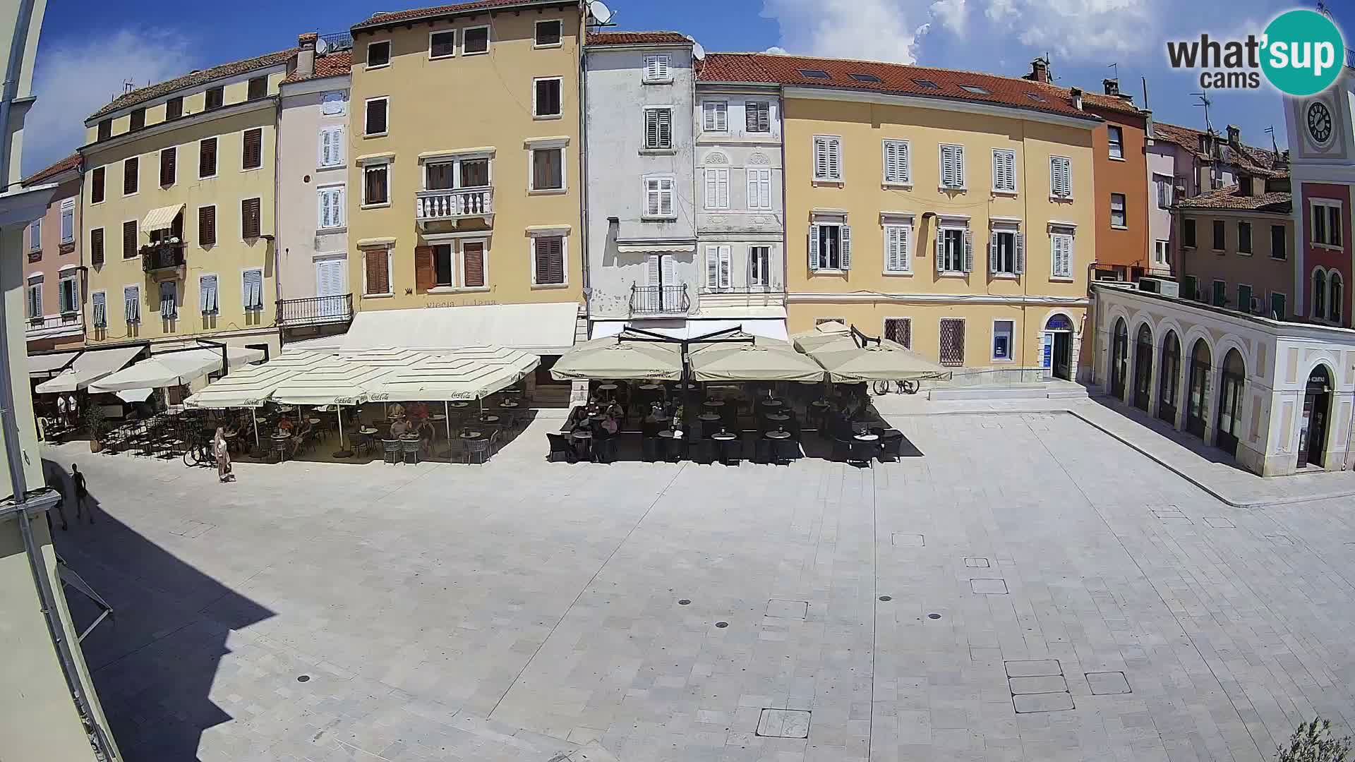 Webcam Rovinj Center – Plaza Principal