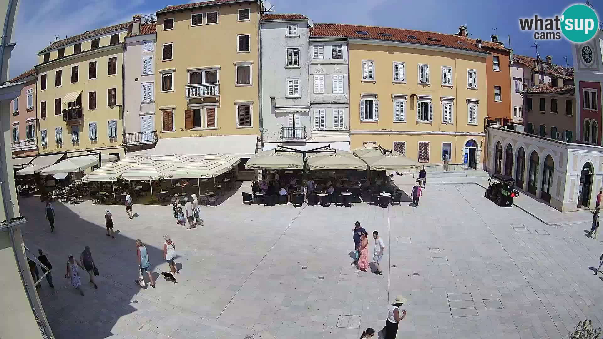 Spletna kamera Rovinj Center – Glavni trg