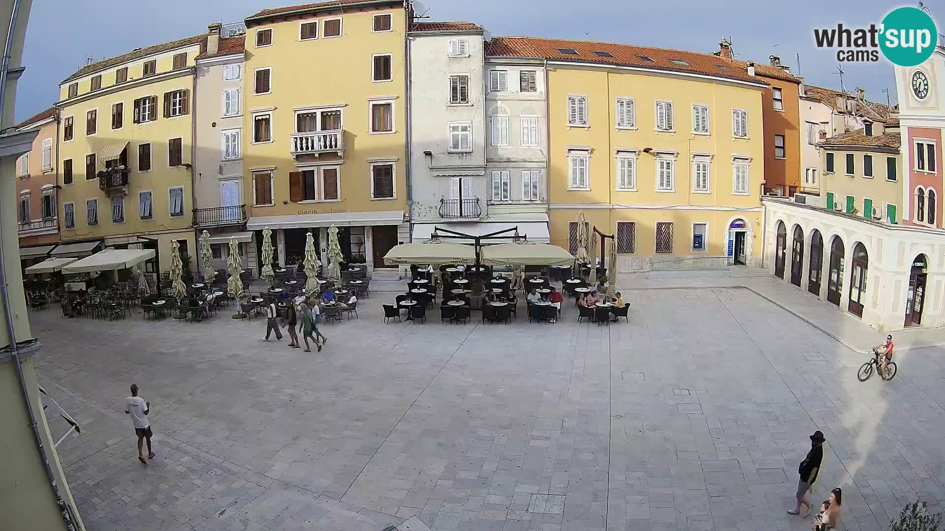Webcam Rovinj Center – Plaza Principal