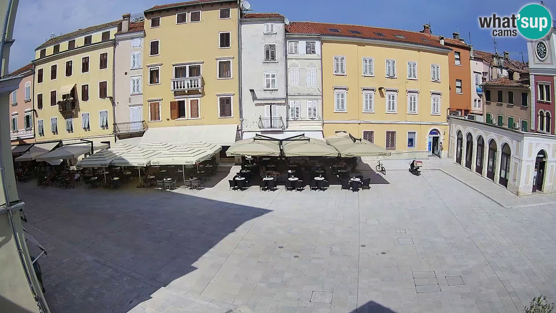 Webcam Rovinj Center – Plaza Principal