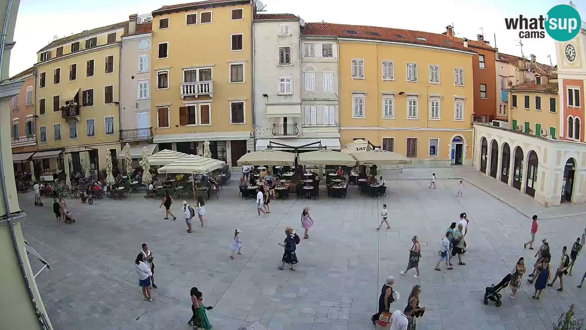 Webcam Rovinj Centre – Place Principale