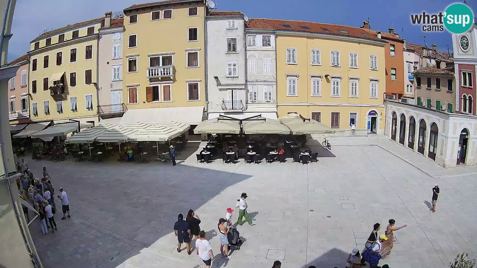 Webcam Rovinj Centre – Place Principale
