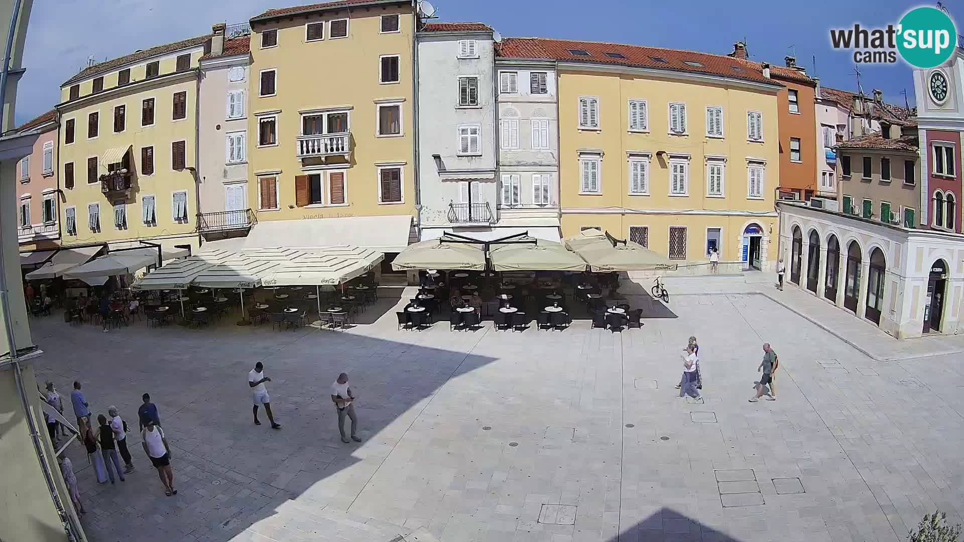 Webcam Rovinj Centre – Place Principale