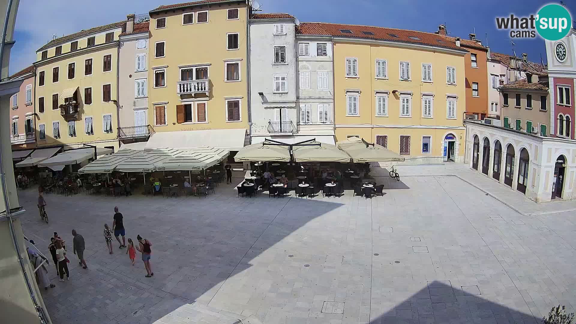 Webcam Rovinj Center – Plaza Principal