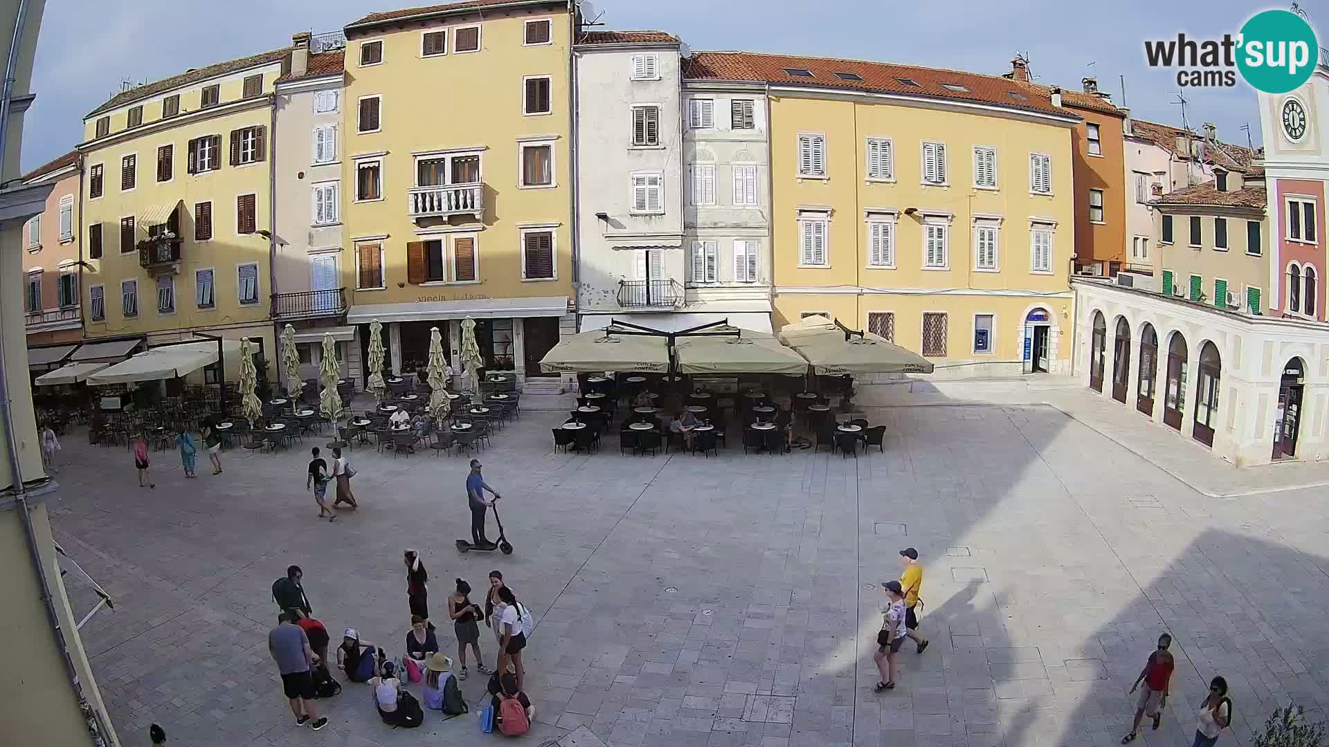 Rovinj Center Webcam – Main Square
