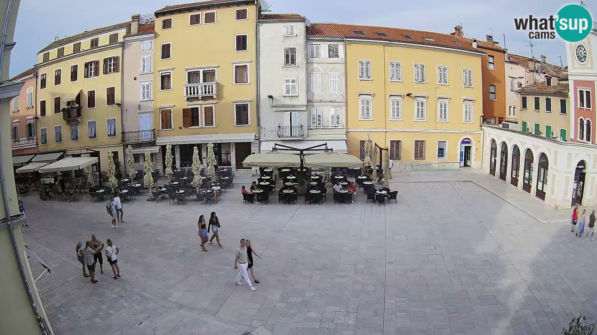 Webcam Rovinj Center – Plaza Principal