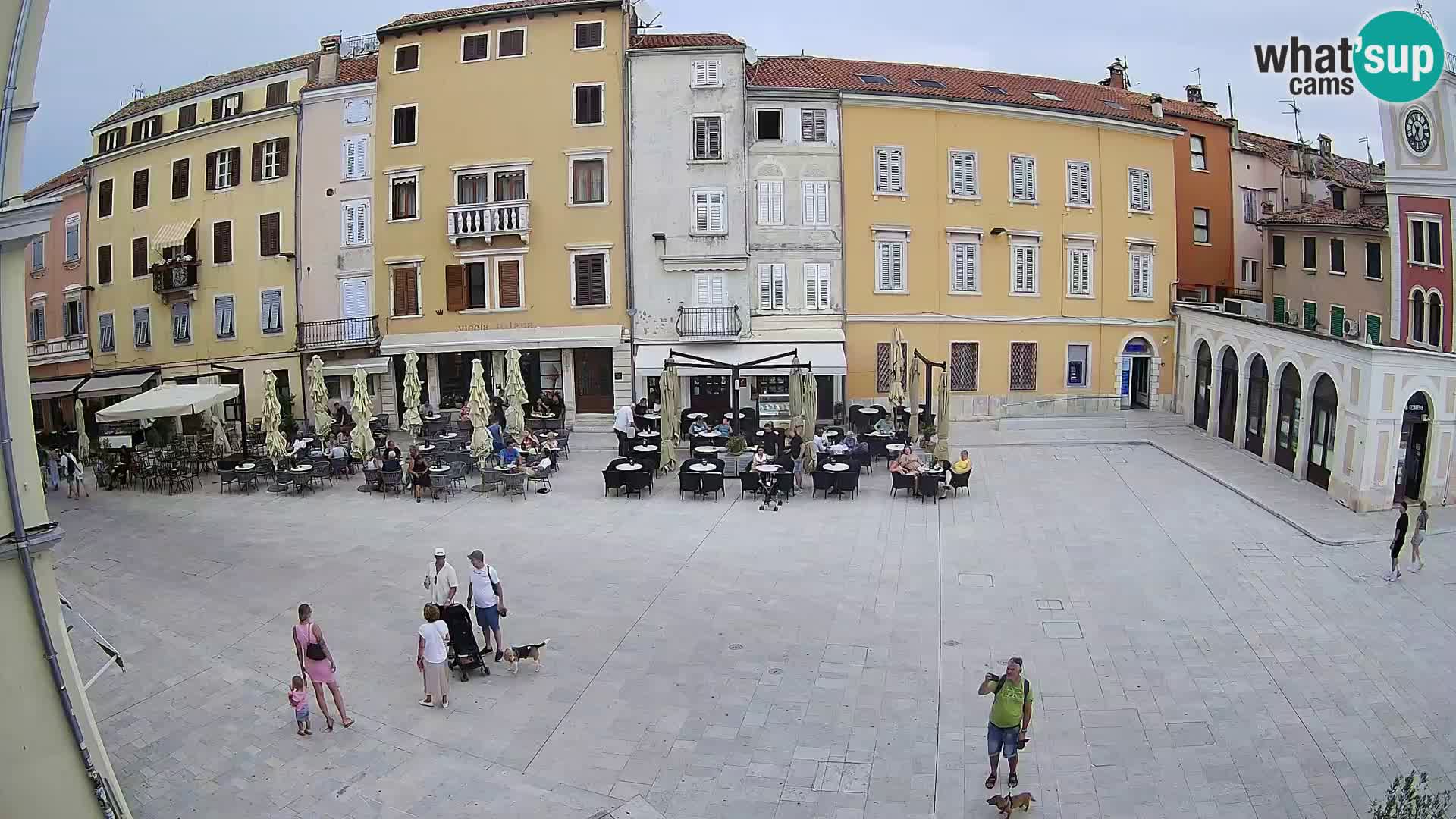 Webcam Rovinj Center – Plaza Principal