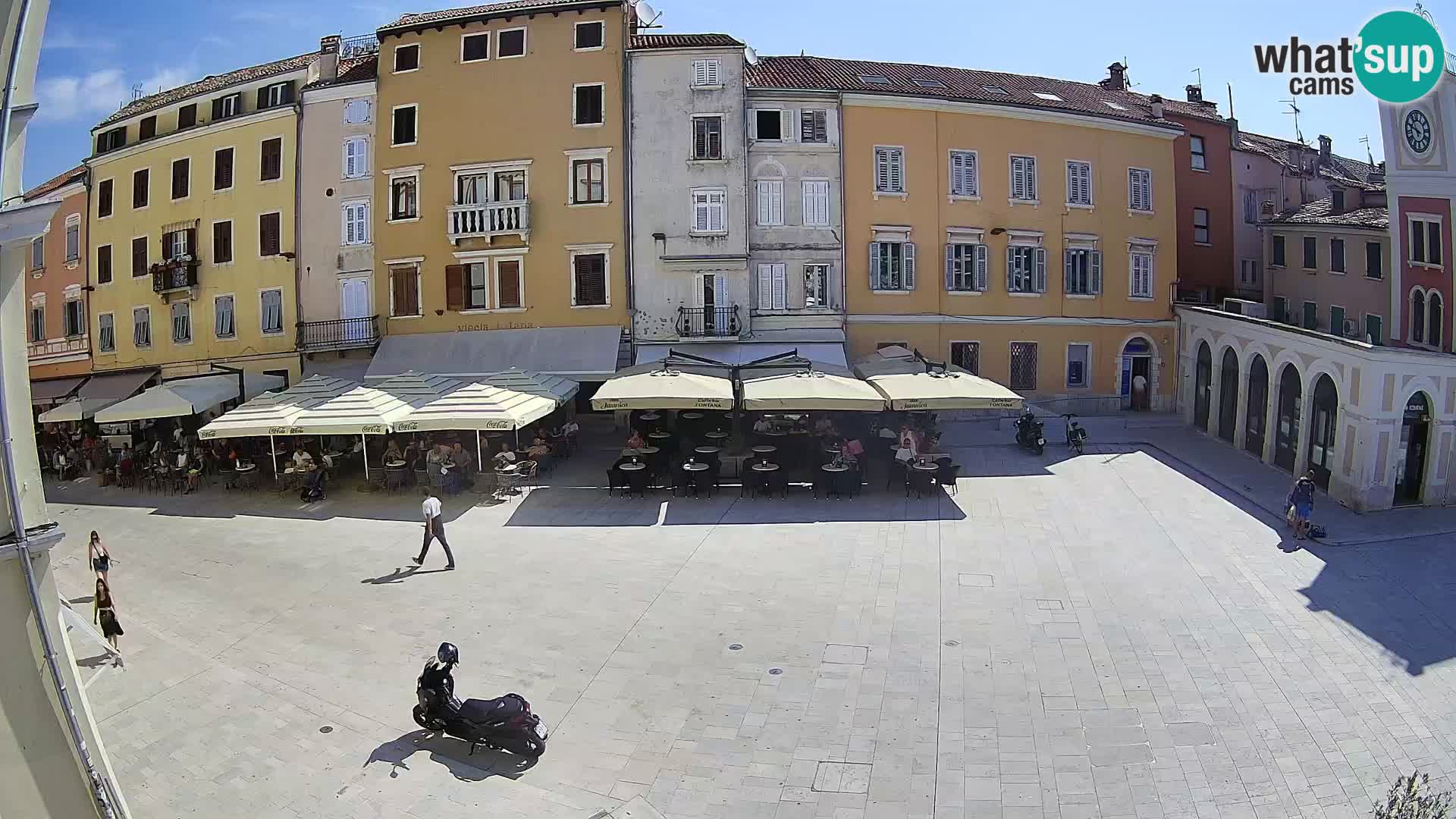 Webcam Rovinj Centre – Place Principale