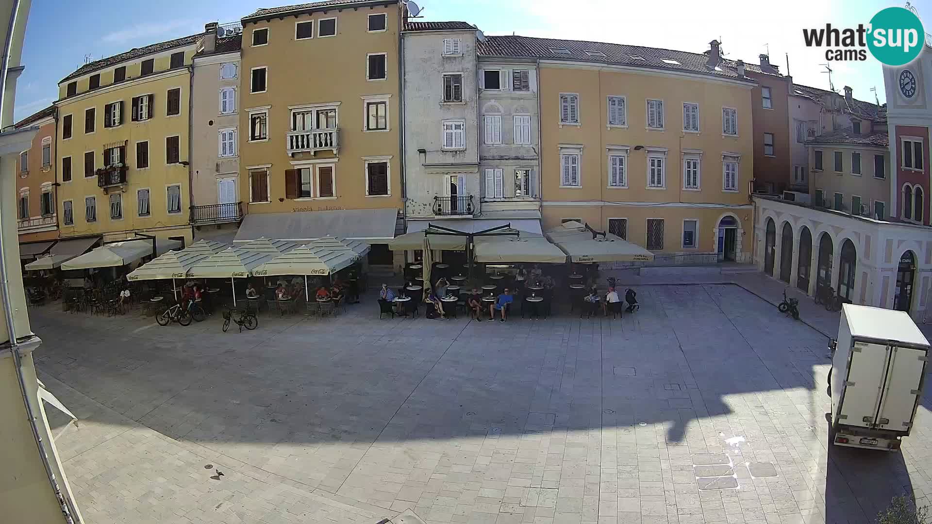 Webcam Rovinj Zentrum – Hauptplatz in Echtzeit
