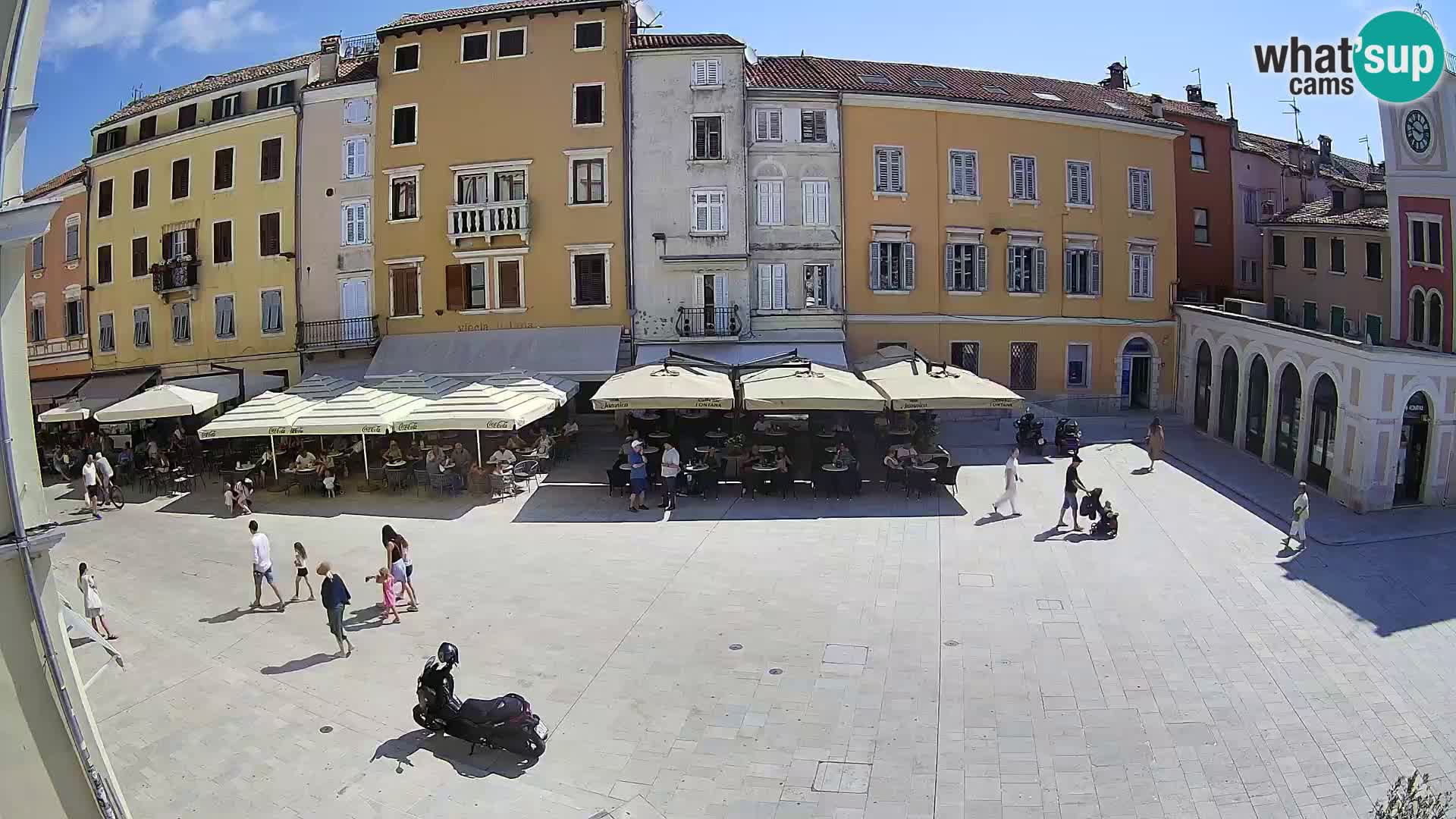 Rovinj Center Webcam – Main Square