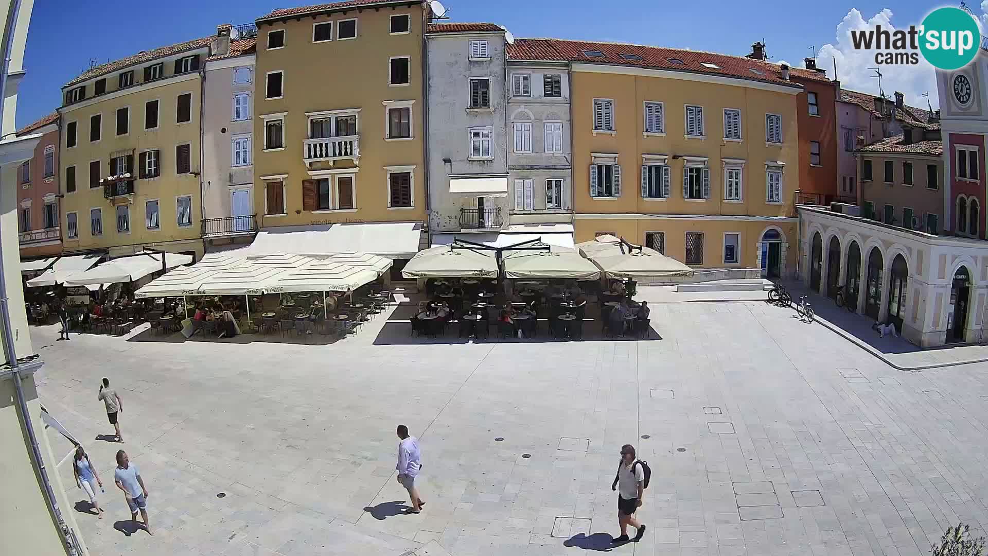 Webcam Rovinj Centre – Place Principale