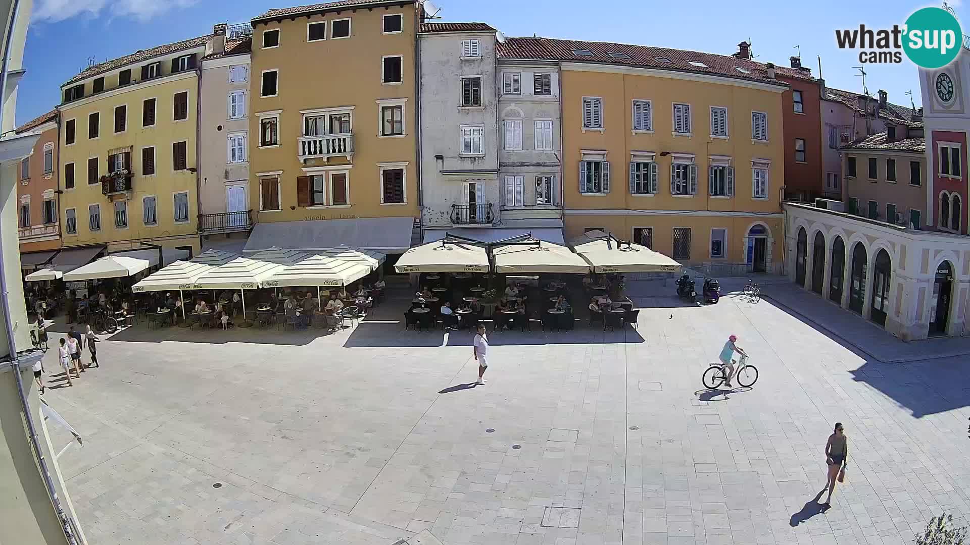 Webcam Rovinj Centre – Place Principale