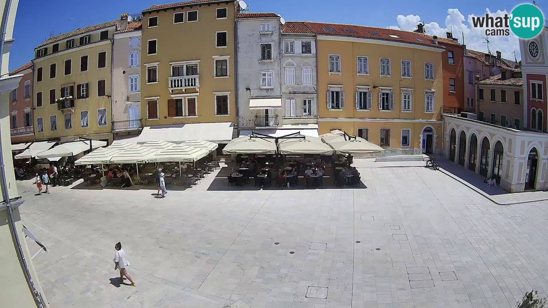 Spletna kamera Rovinj Center – Glavni trg