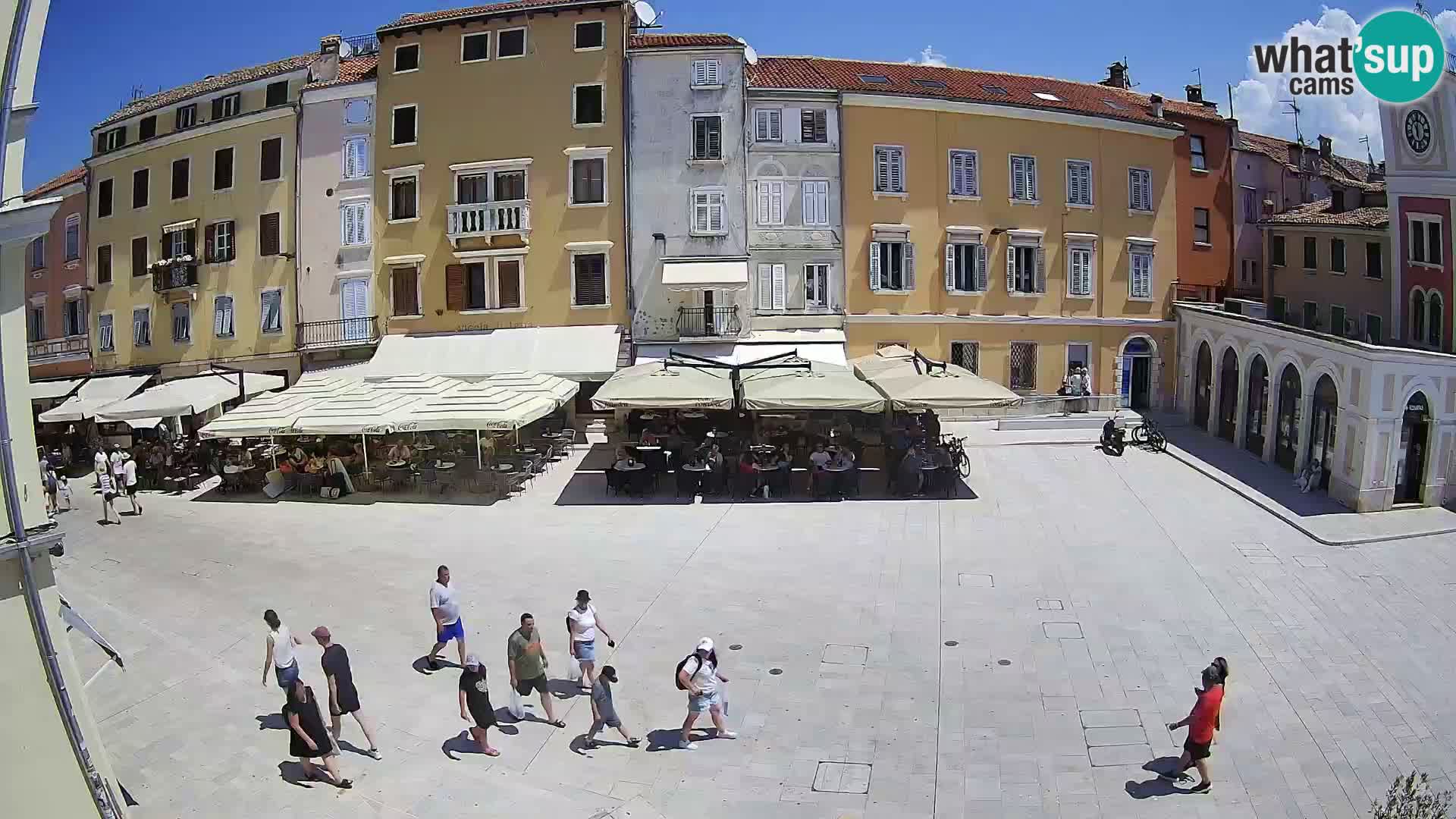 Rovinj Center Webcam – Main Square