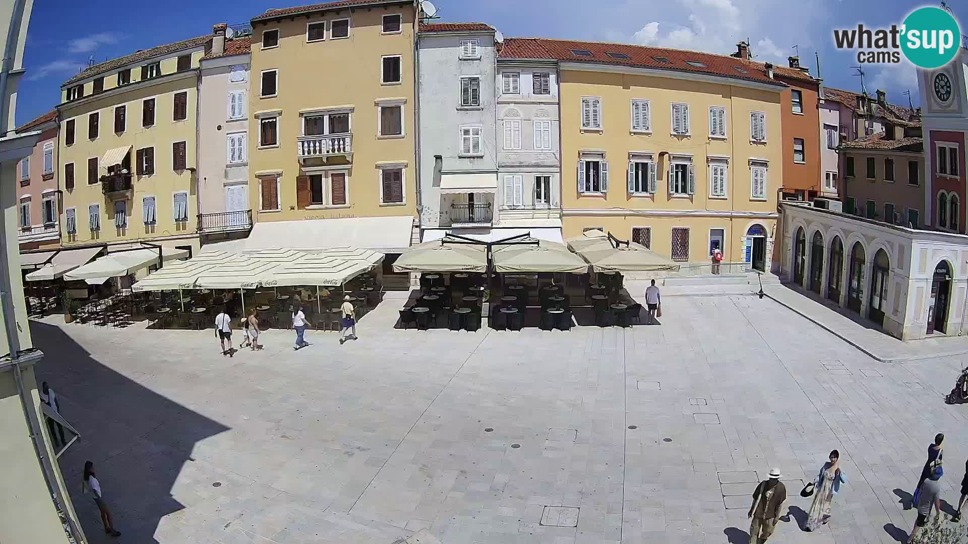 Spletna kamera Rovinj Center – Glavni trg