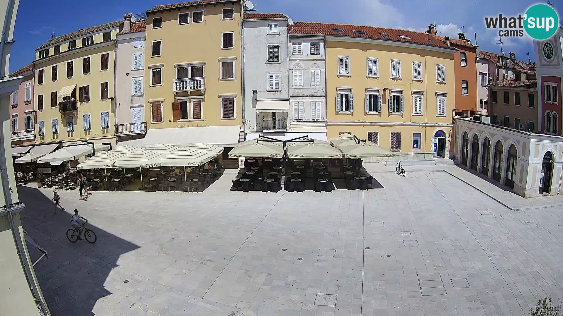 Spletna kamera Rovinj Center – Glavni trg