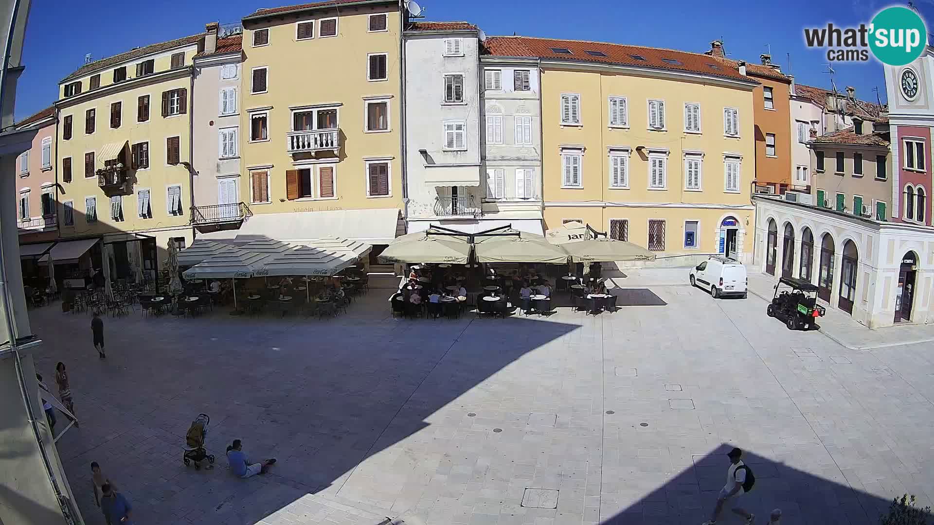 Spletna kamera Rovinj Center – Glavni trg