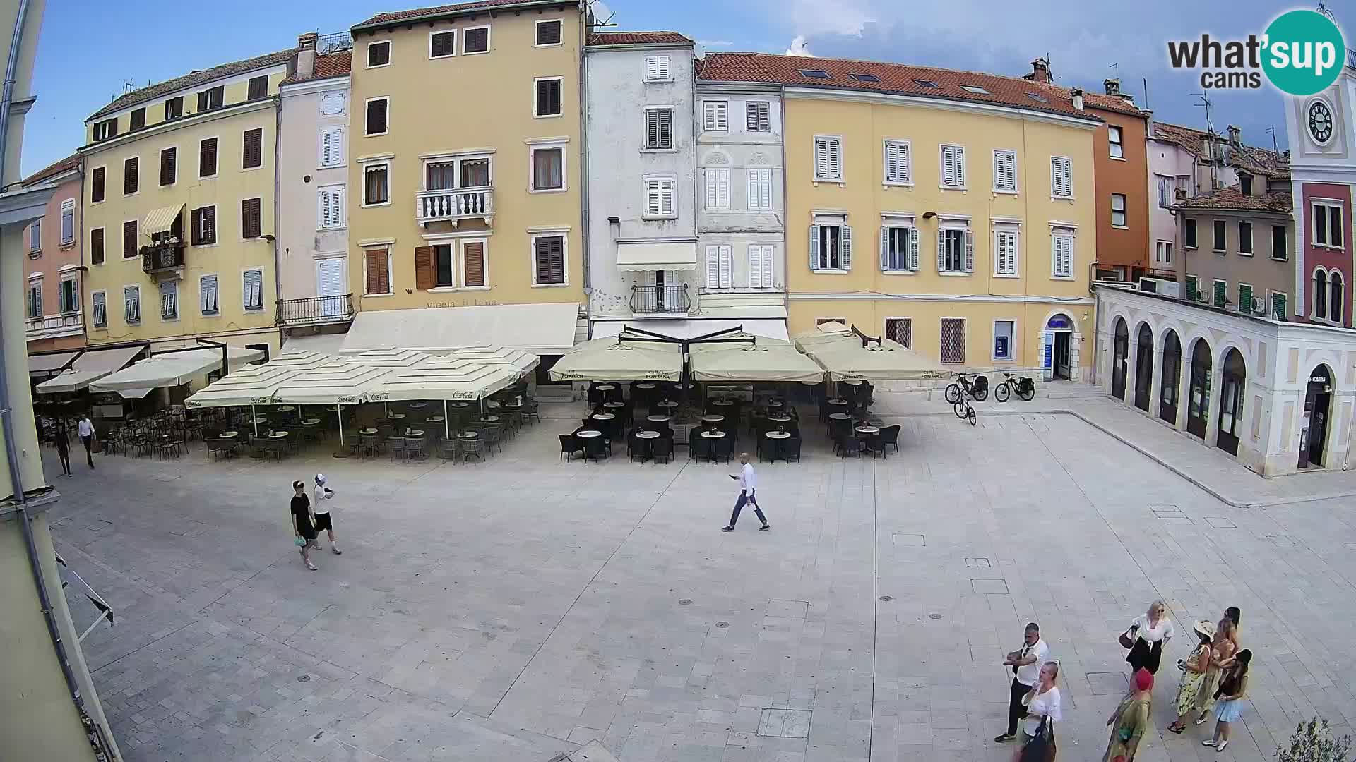 Rovinj Center Webcam – Main Square