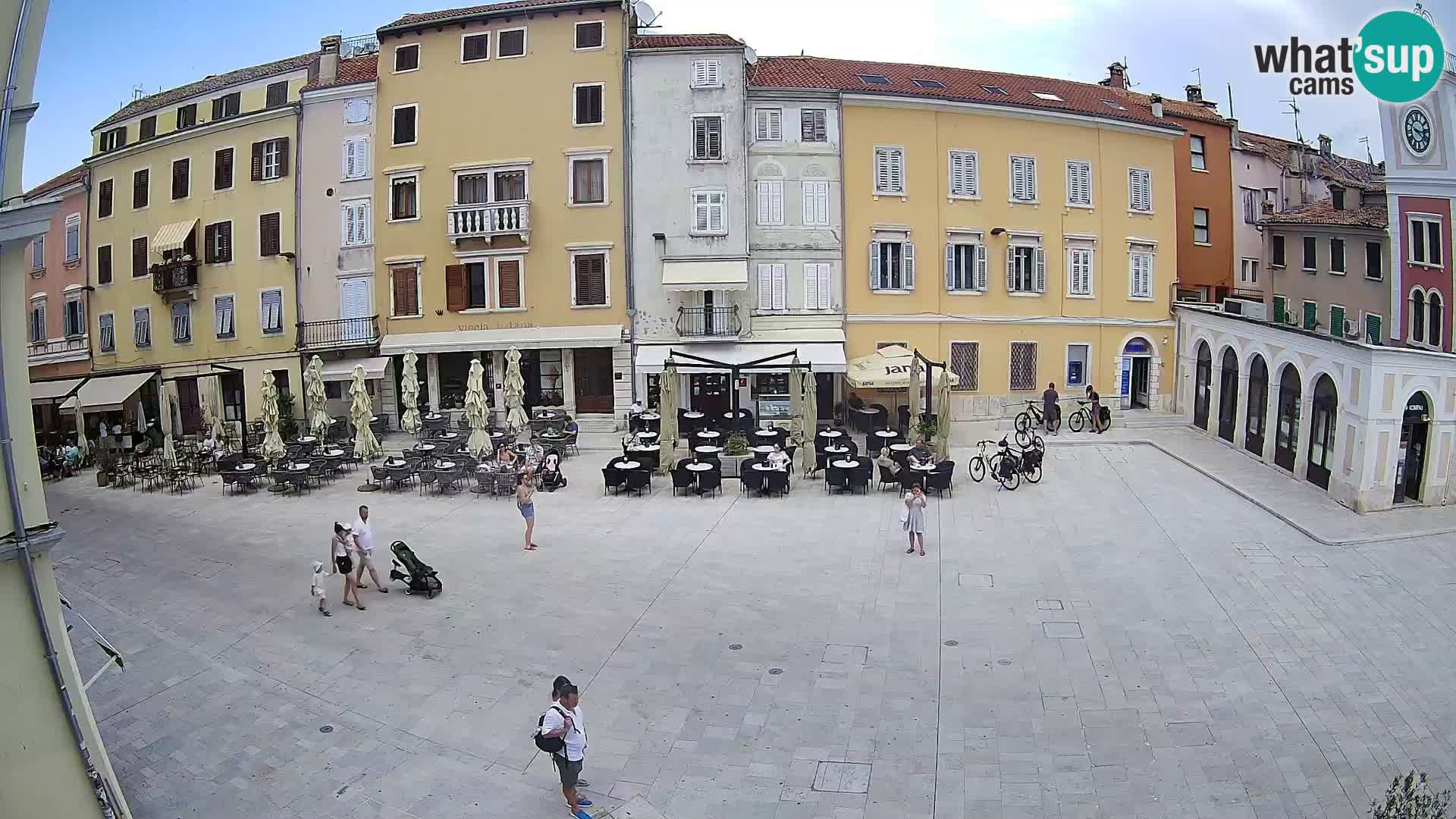 Rovinj Center Webcam – Main Square