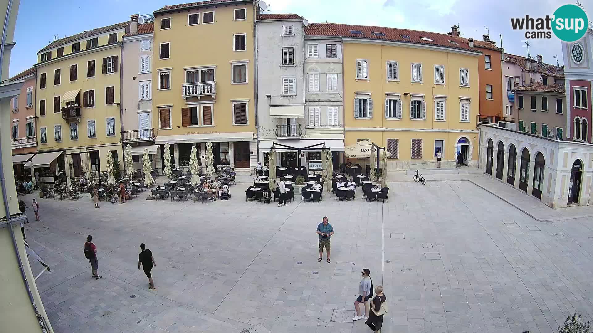 Webcam Rovinj Centre – Place Principale