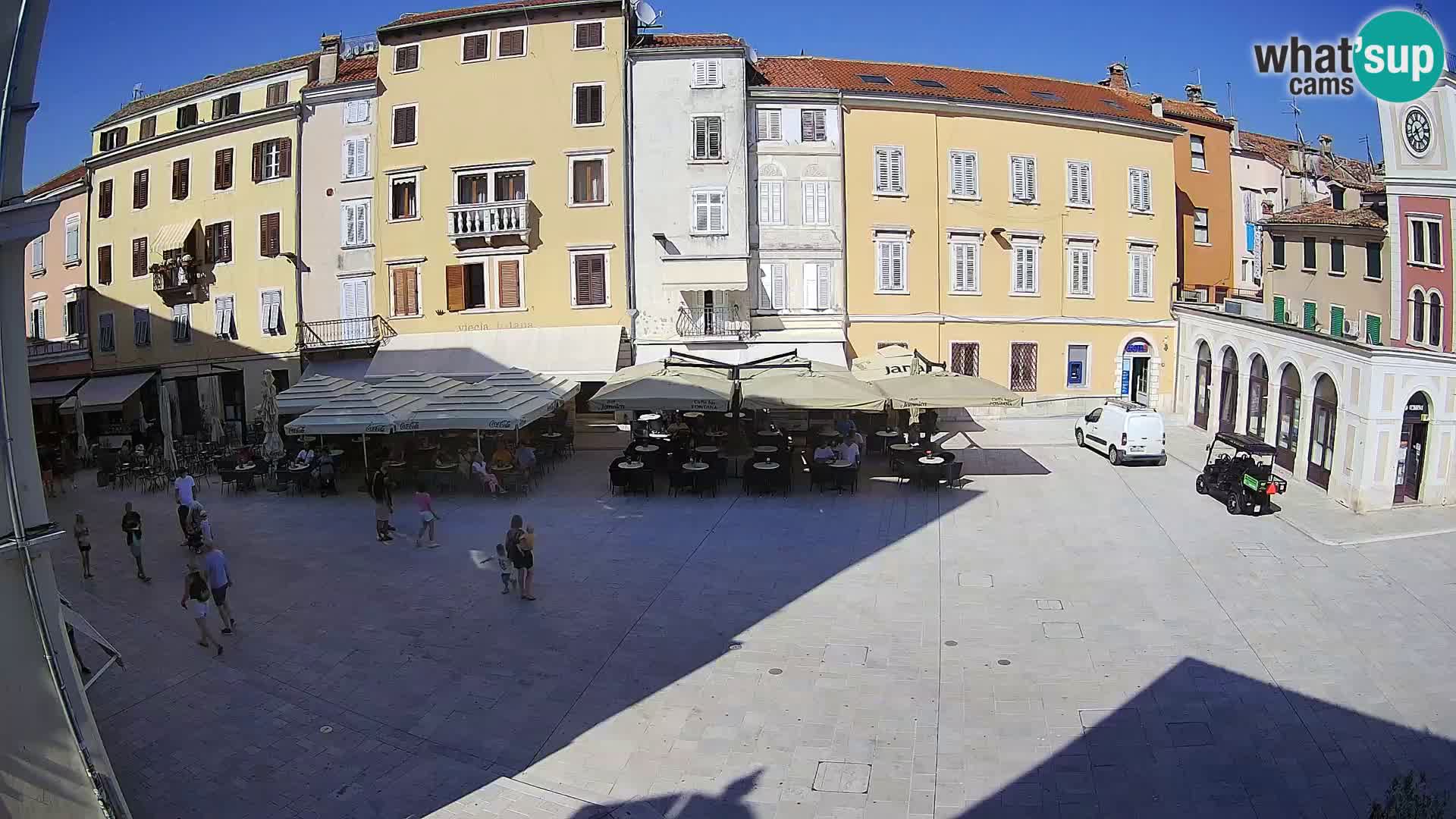 Webcam Rovigno Centro – Piazza Centrale