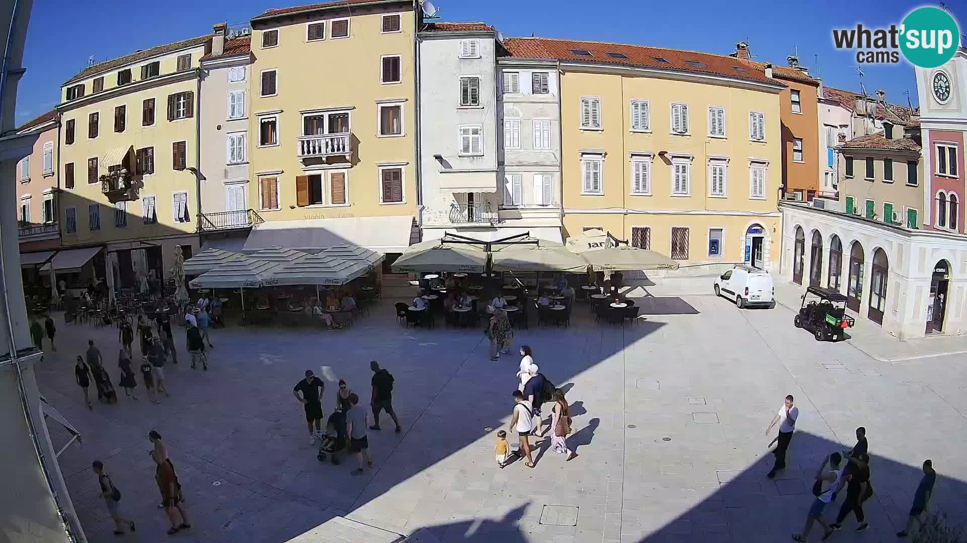 Webcam Rovinj Center – Plaza Principal