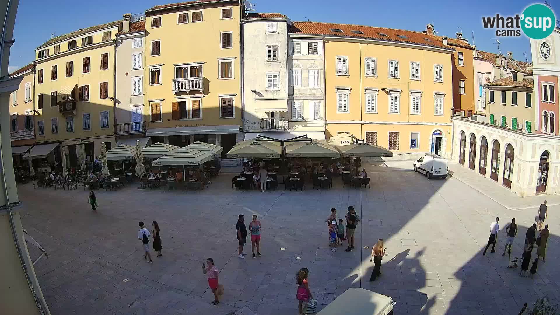Rovinj Center Webcam – Main Square