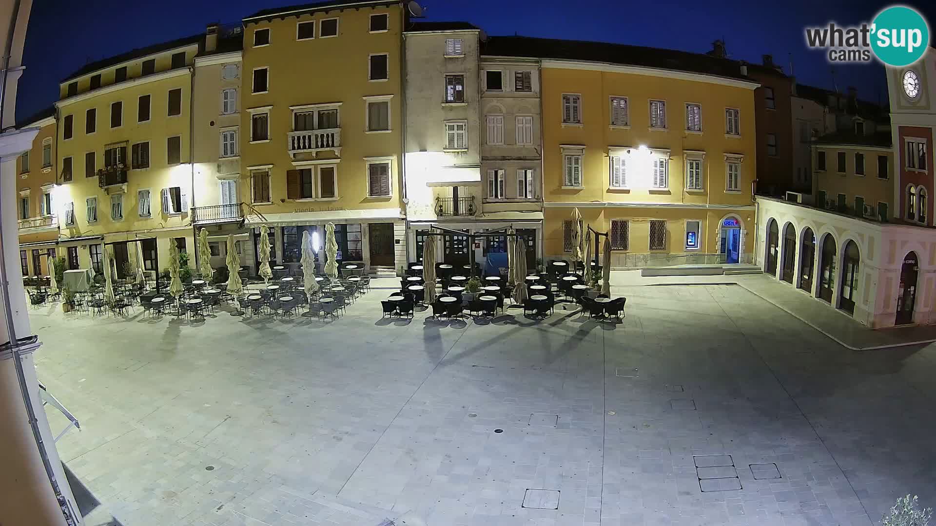 Webcam Rovinj Center – Plaza Principal