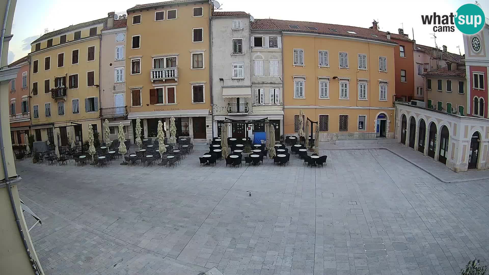 Webcam Rovinj Centre – Place Principale