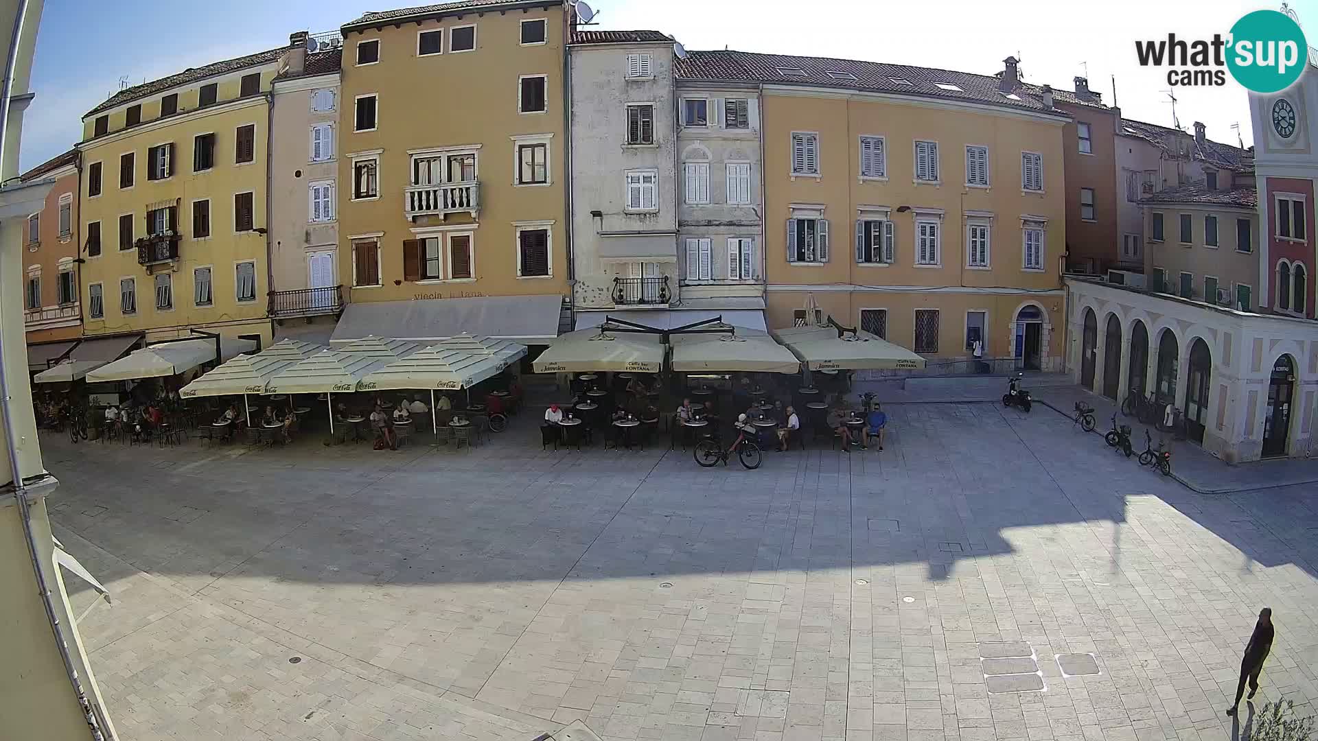 Webcam Rovinj Center – Plaza Principal