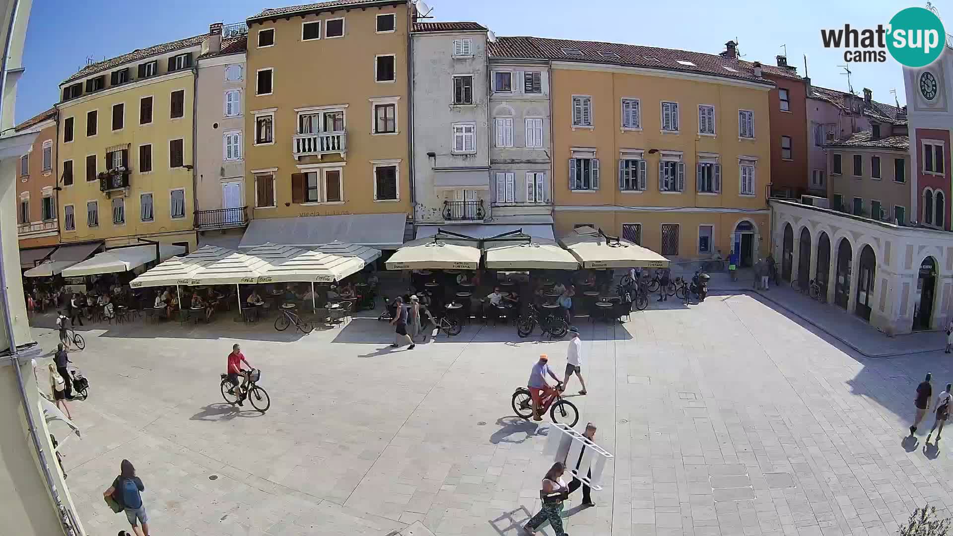 Rovinj Center Webcam – Main Square