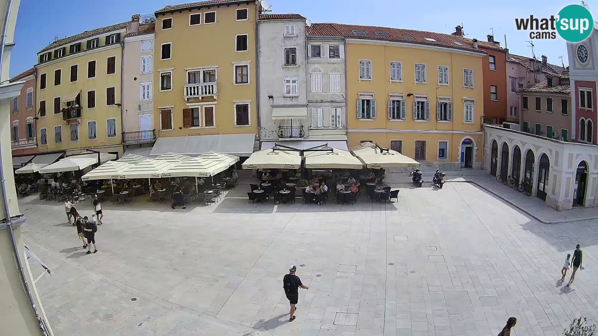 Webcam Rovinj Centre – Place Principale