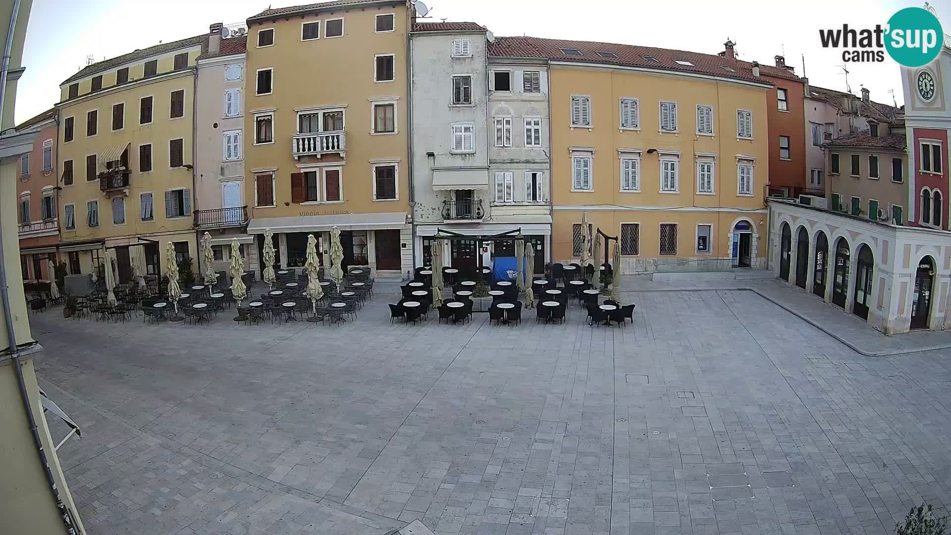 Webcam Rovigno Centro – Piazza Centrale