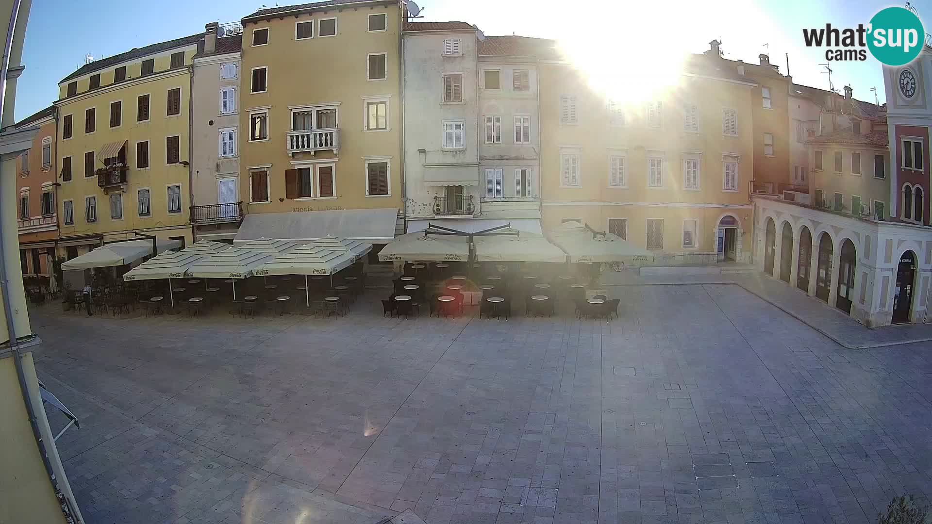 Rovinj Center Webcam – Main Square