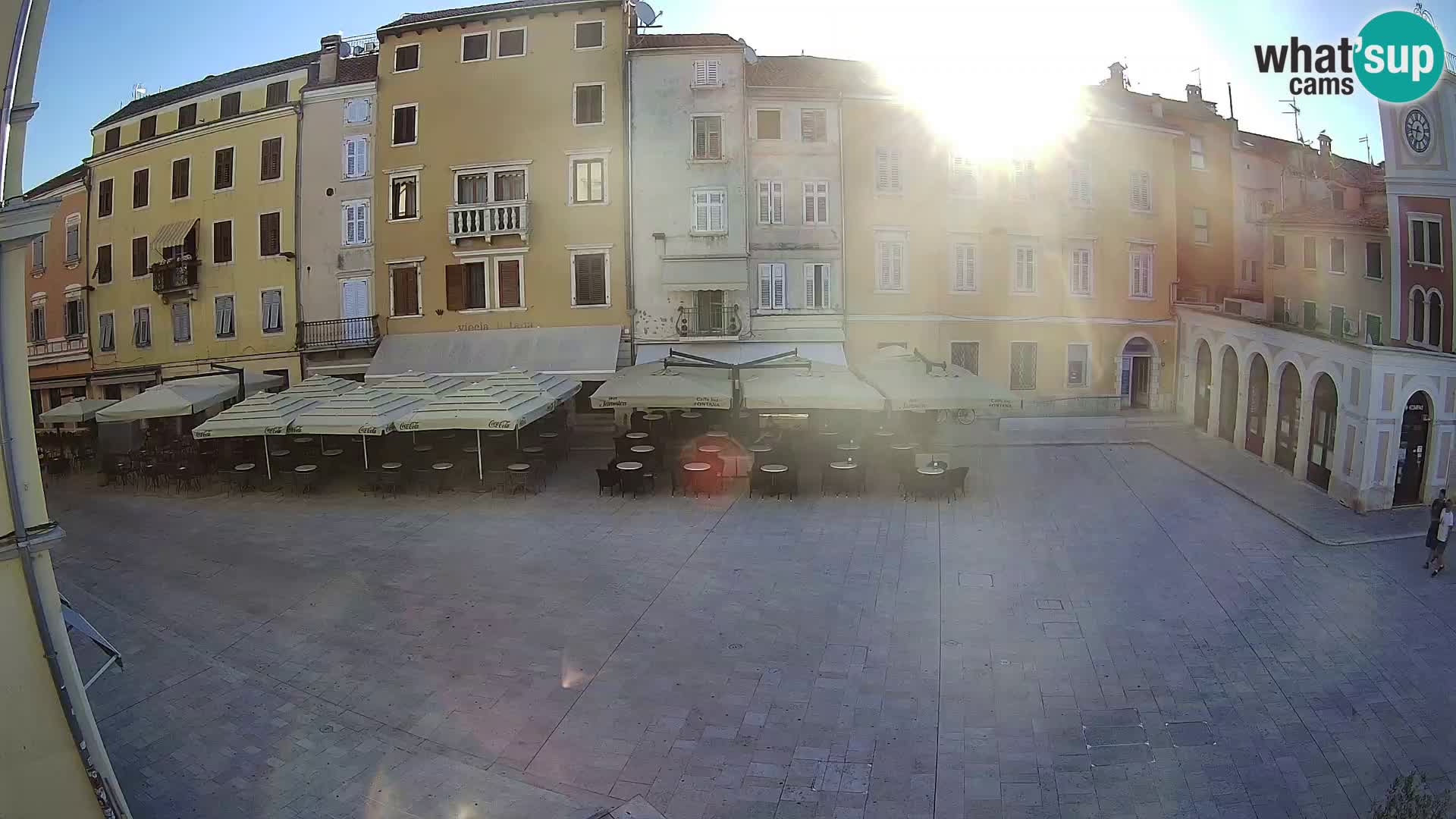Webcam Rovinj Centar – glavni trg