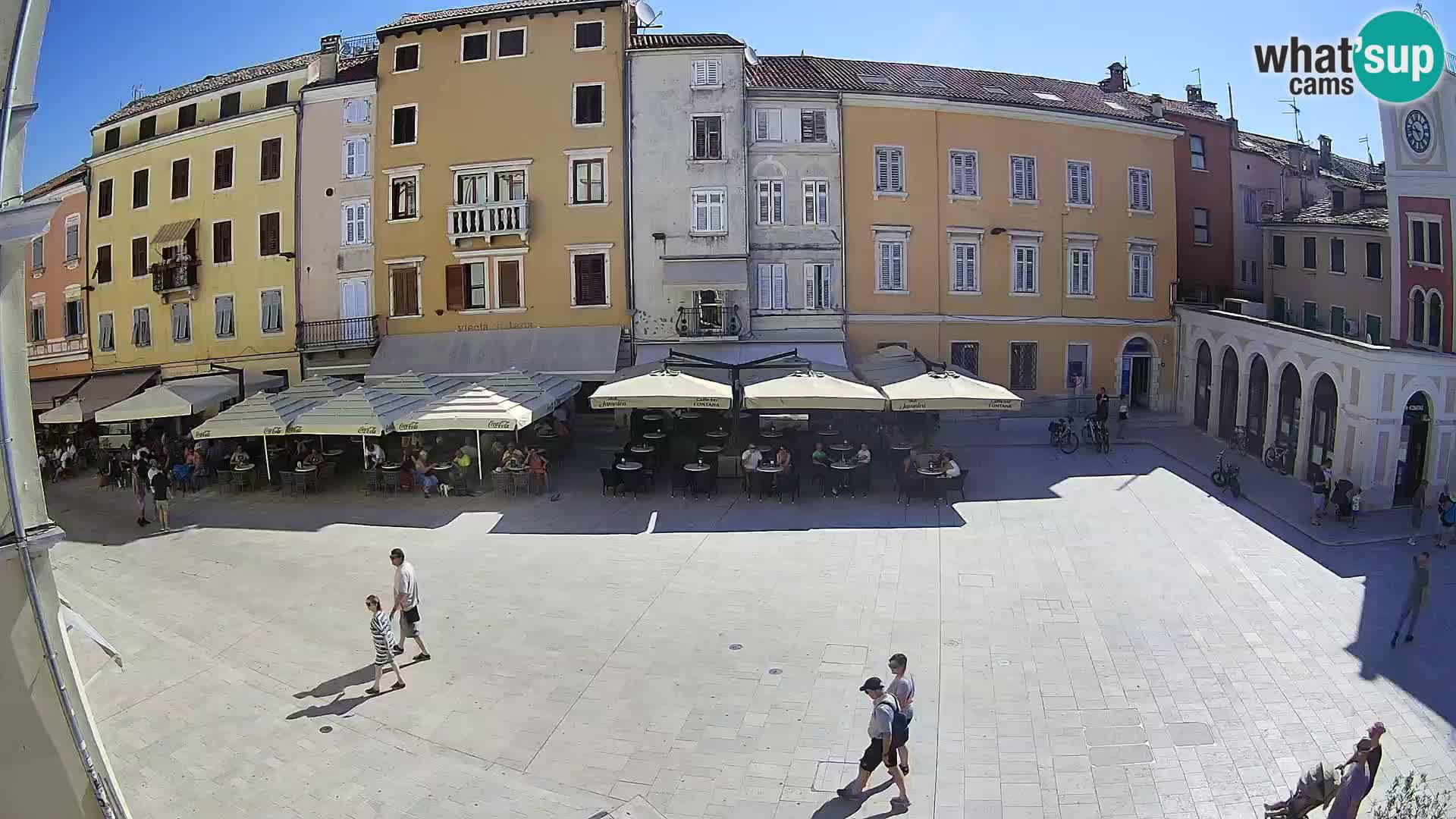Rovinj Center Webcam – Main Square