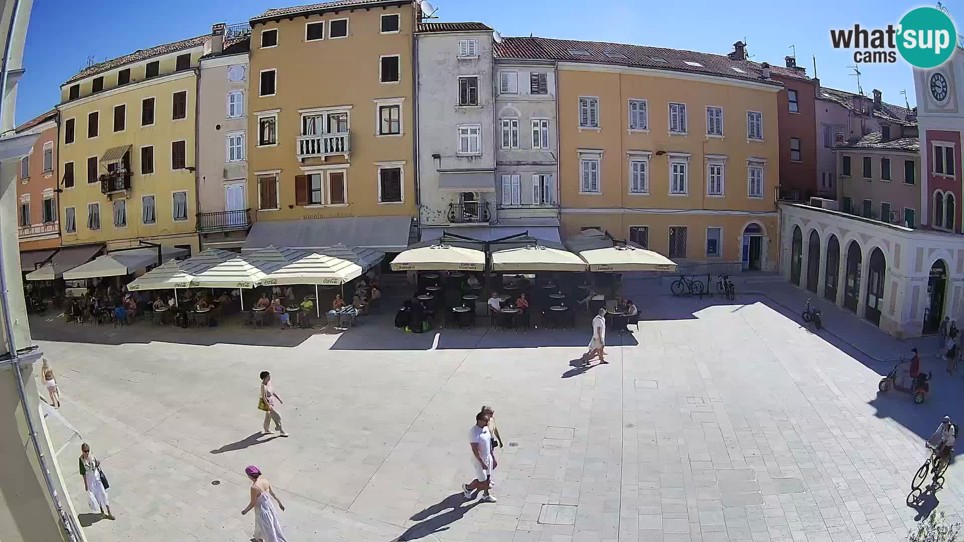 Spletna kamera Rovinj Center – Glavni trg